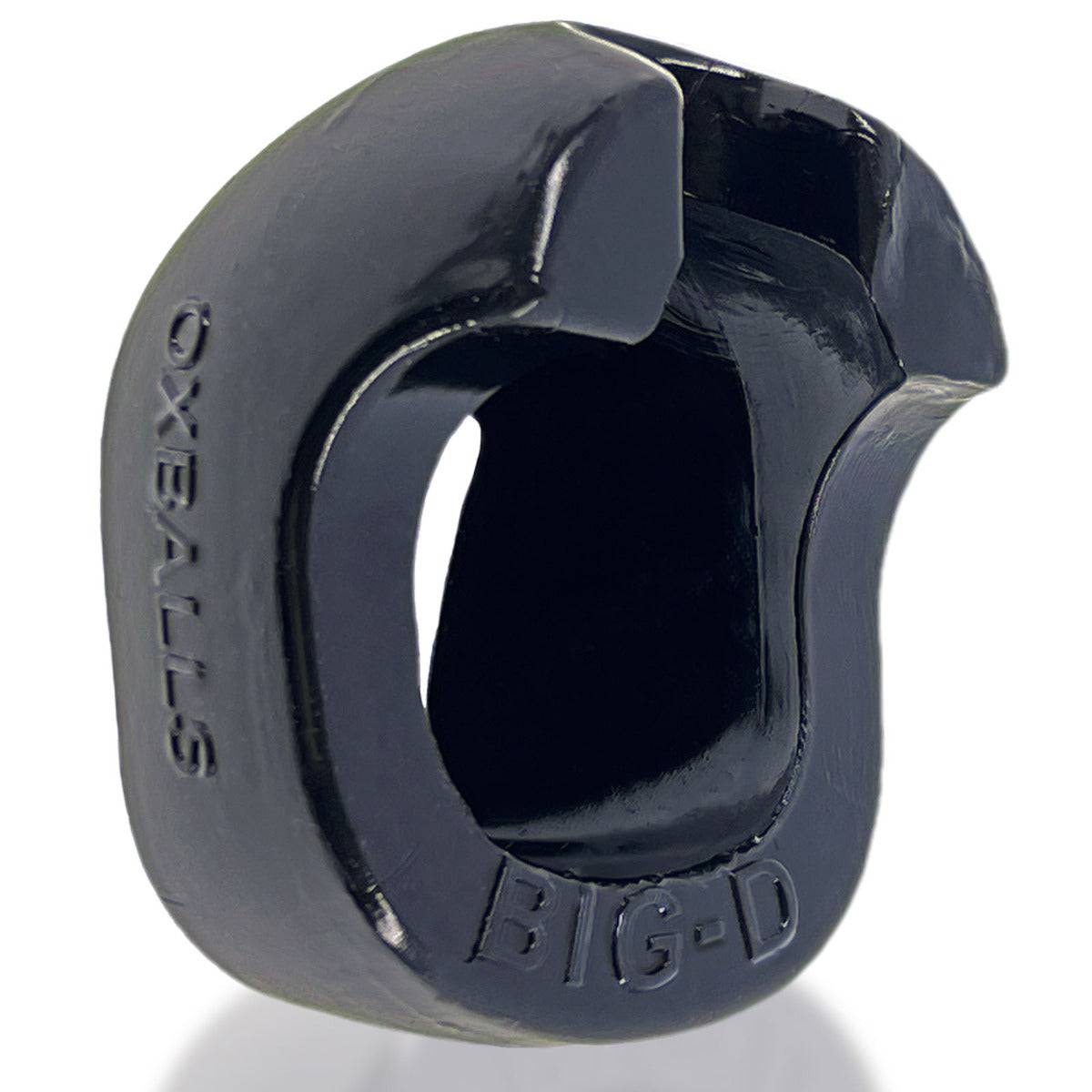 Oxballs Big-D Shaft Grip Cockring Black - Adult Outlet