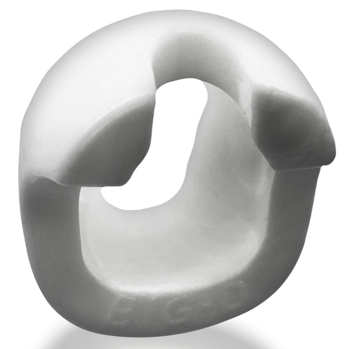 Oxballs Big-D Shaft Grip Cockring White - Adult Outlet