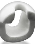 Oxballs Big-D Shaft Grip Cockring White - Adult Outlet