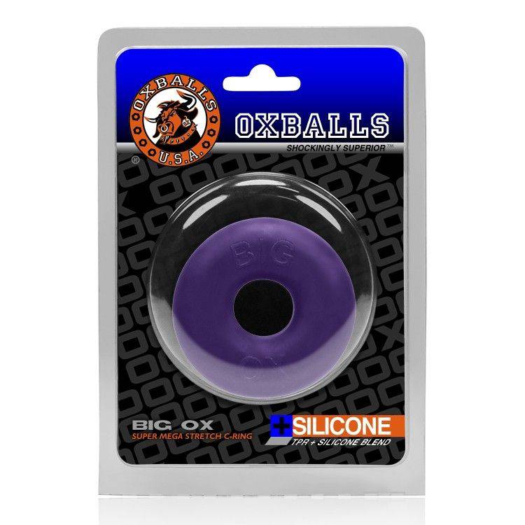 Oxballs Big Ox Cockring Aubergine - Adult Outlet