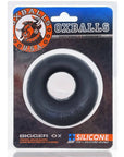 Oxballs Bigger Ox Thicker Bulge Maker Super Mega Stretch Cockring Black Ice - Adult Outlet