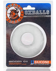 Oxballs Bigger Ox Thicker Bulge Maker Super Mega Stretch Cockring Clear Ice - Adult Outlet