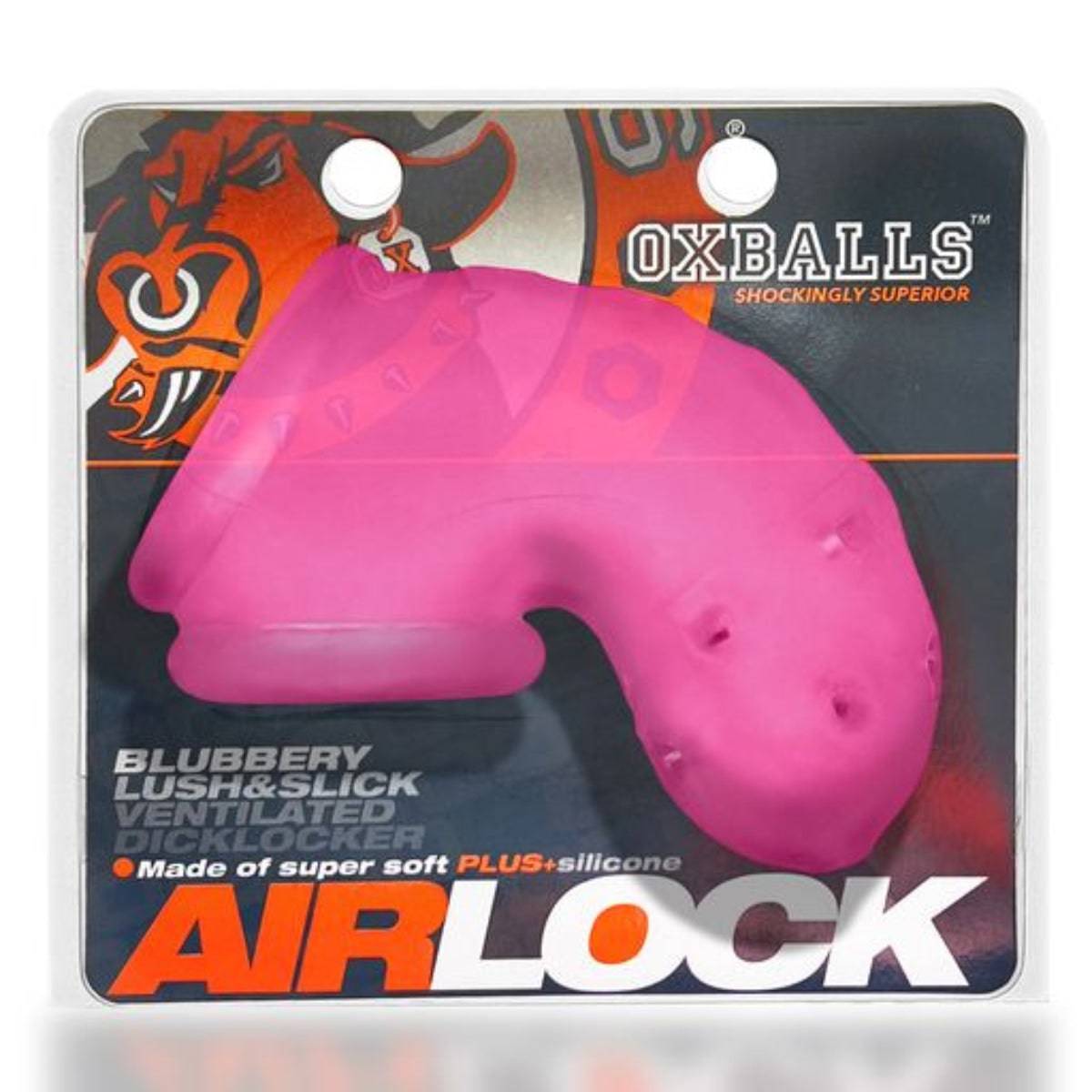 Airlock Air-Lite Vented Chastity Pink Ice - Adult Outlet