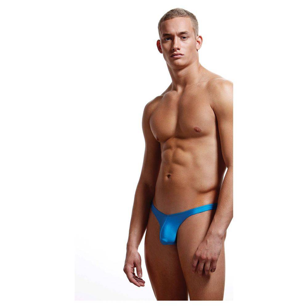 Envy Low Rise Thong Blue S/M - Adult Outlet