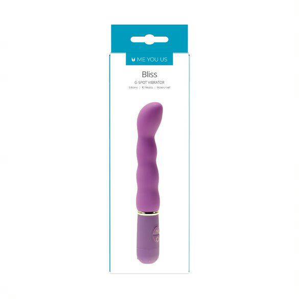 Me You Us Bliss G Spot Vibrator Purple - Adult Outlet