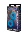 Blue Line 2 Pack Ultra Stretch Stamina Endurance Cock Ring - Adult Outlet