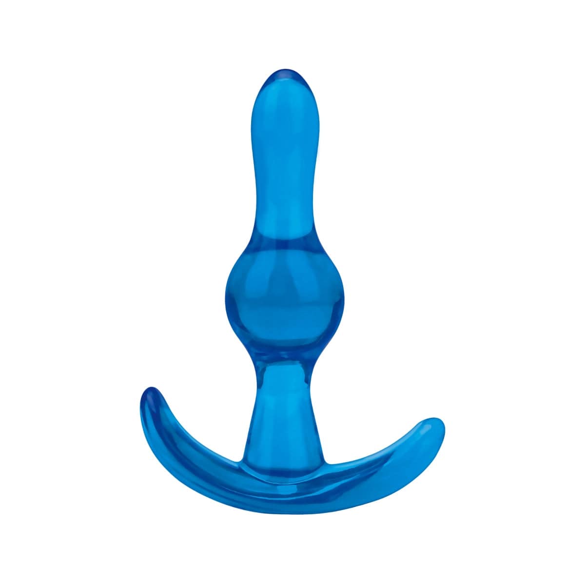 Blue Line 3.5Inch Tear Drop Butt Plug - Adult Outlet