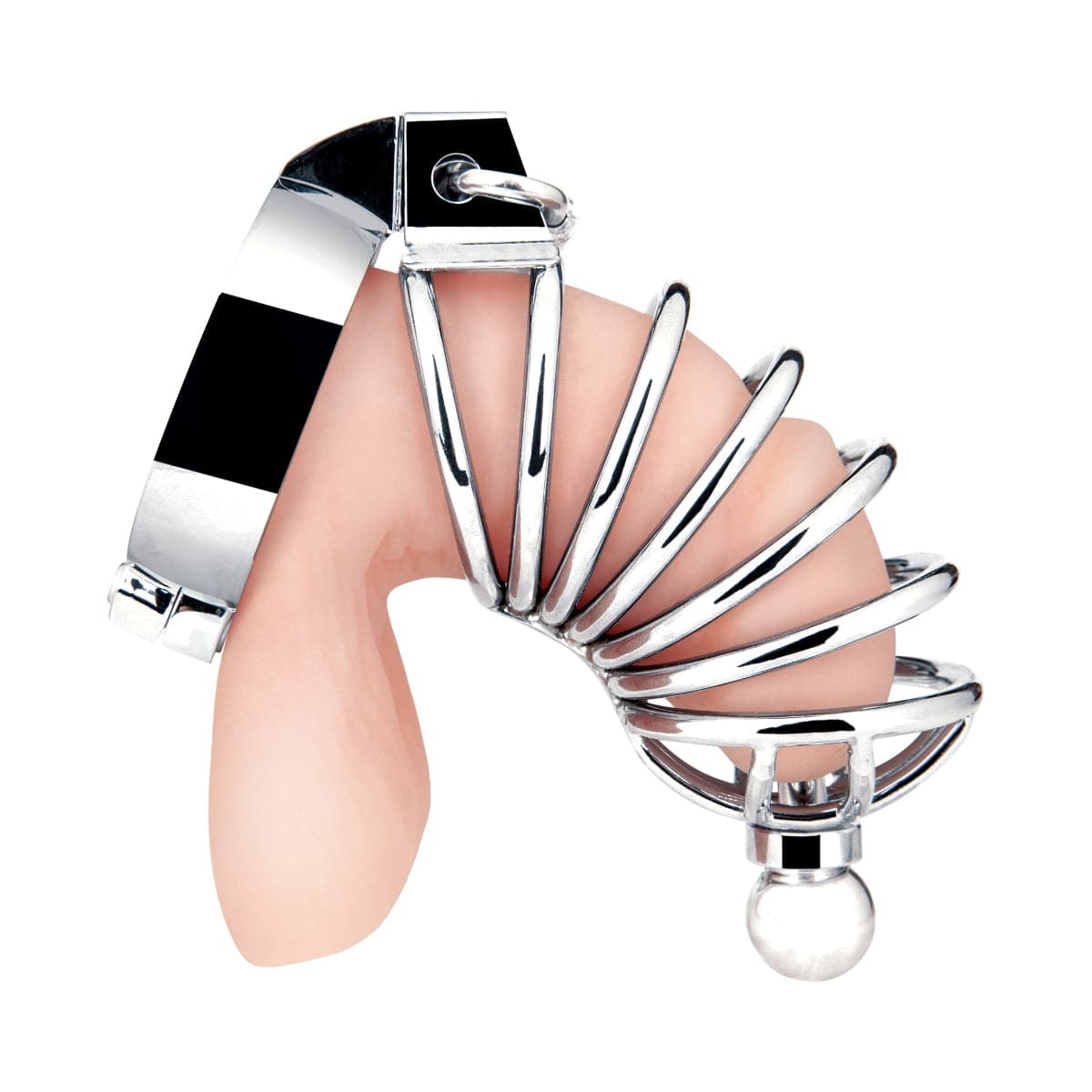 Blue Line Urethral Play Cock Cage - Adult Outlet