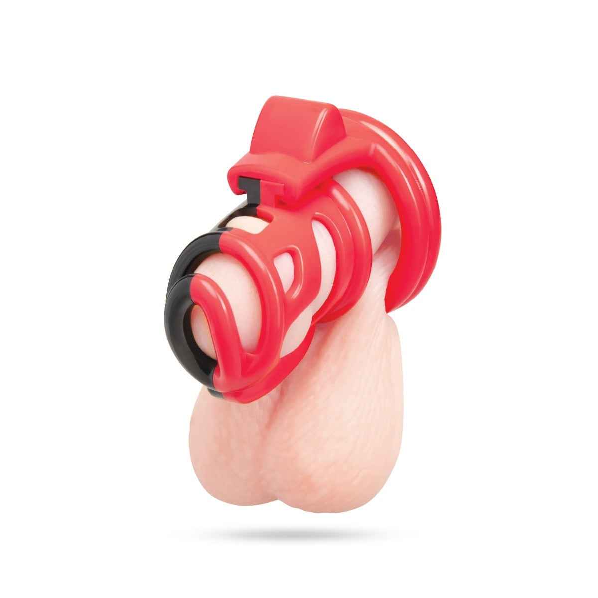 Blueline Red Zone 2inch Cock Shackle Chastity Cage