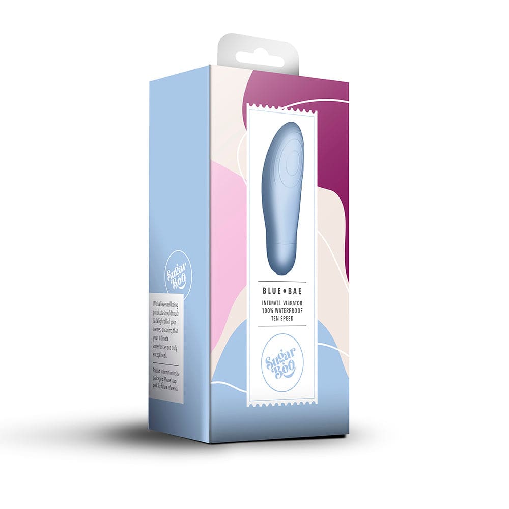 Rocks Off Sugar Boo Blue Bae Vibrator Baby Blue - Adult Outlet