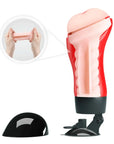 Crazy Bull Flora Suction Base Masturbator - Flesh