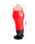 Crazy Bull Flora Suction Base Masturbator - Vanilla