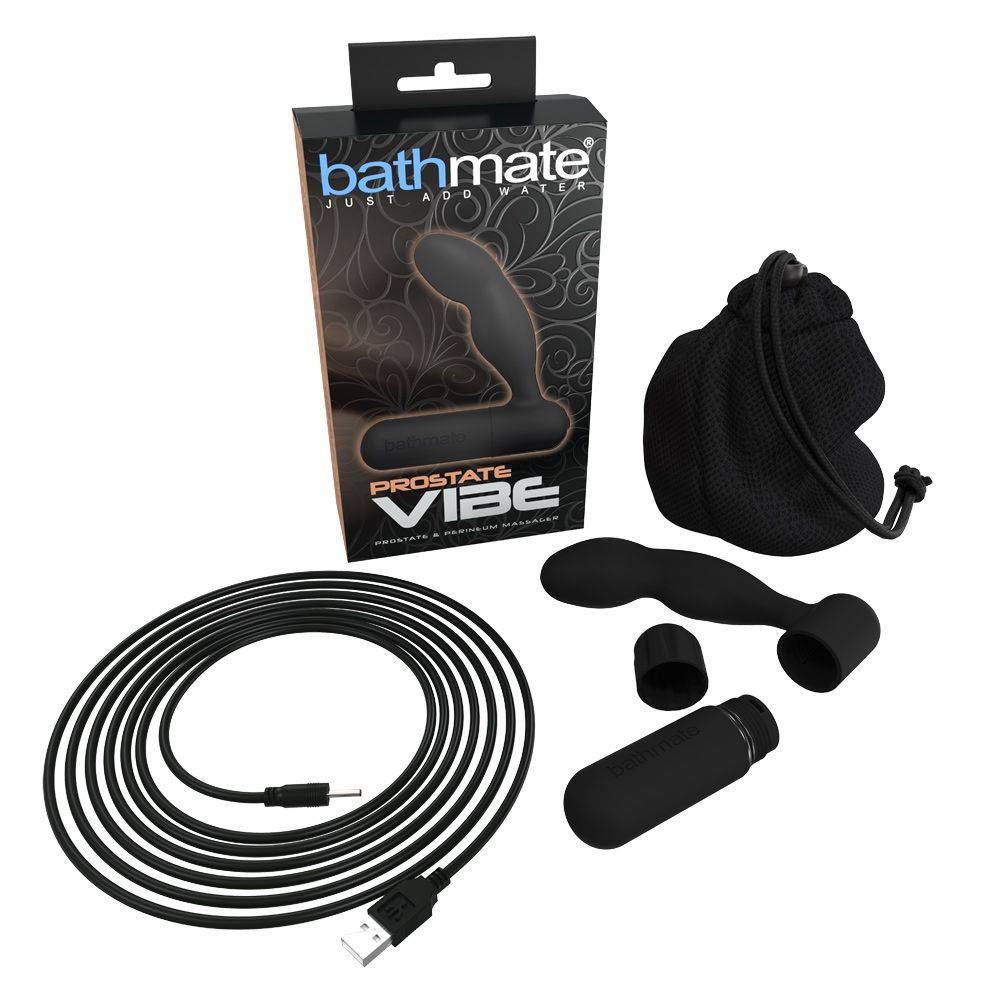 Bathmate Prostate Vibe Black - Adult Outlet