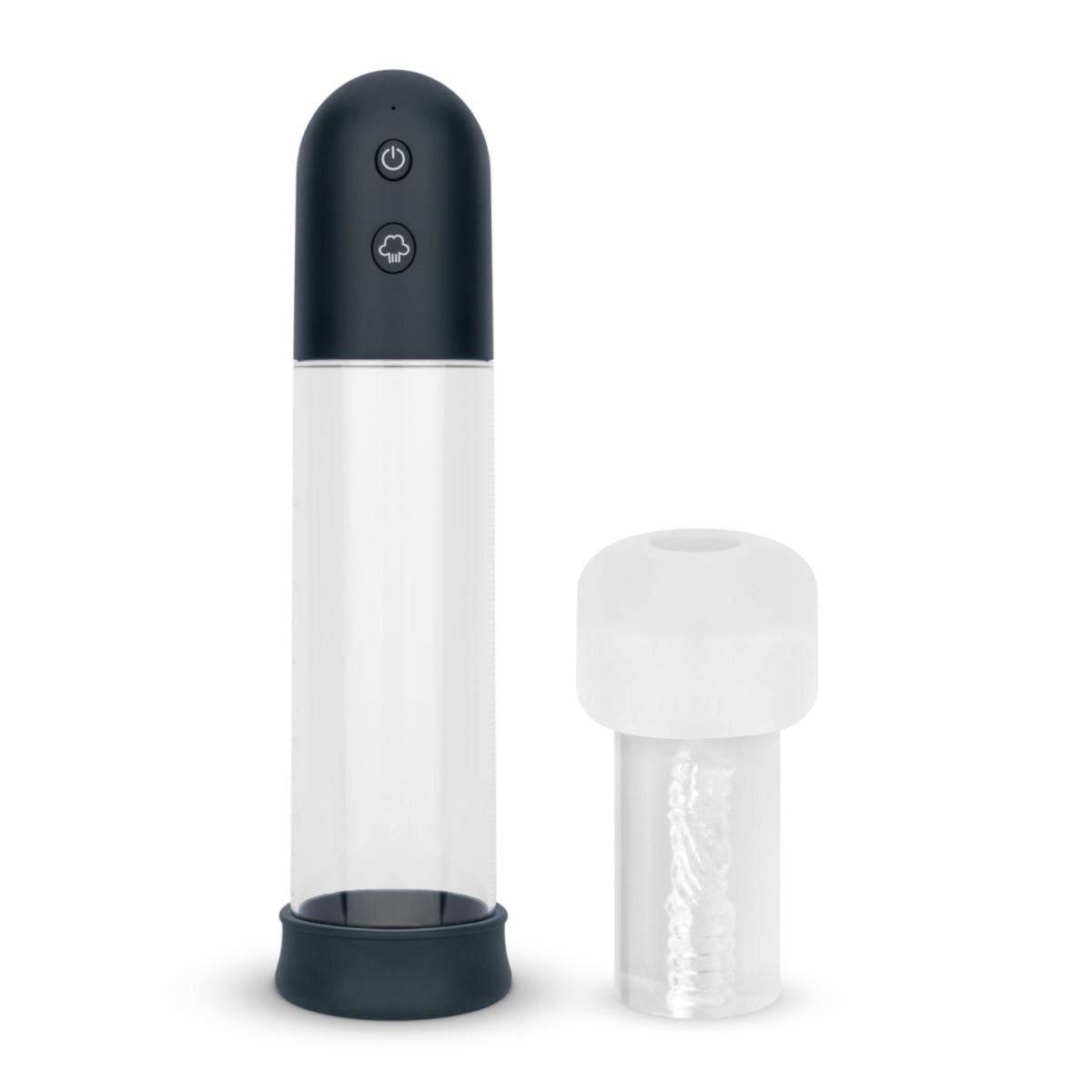 Boners Automatic Penis Pump With Masturbator - Adult Outlet