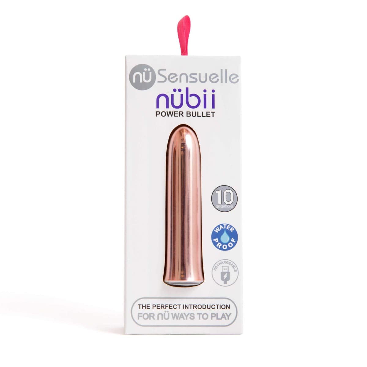 Sensuelle Nubii 15 Function Bullet - Rose Gold - Adult Outlet