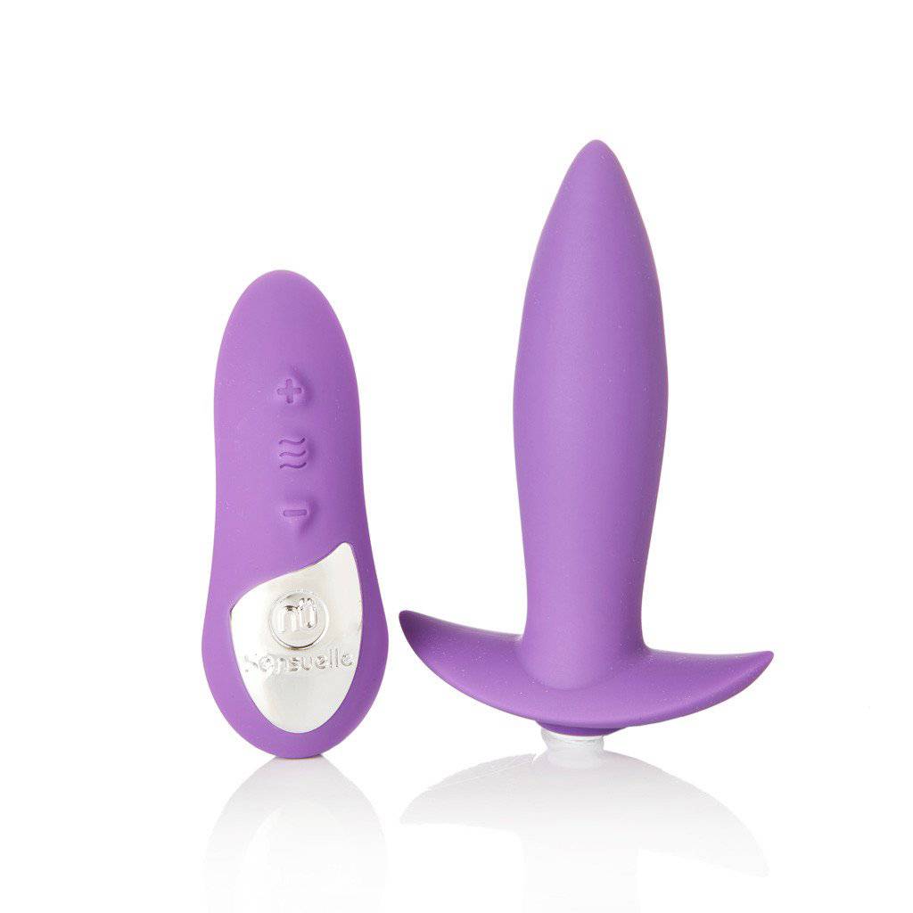 Nu Sensuelle Remote Control Mini Plug Purple - Adult Outlet