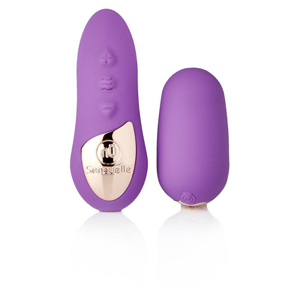 Nu Sensuelle Remote Control 15 Function Petite Egg Purple - Adult Outlet