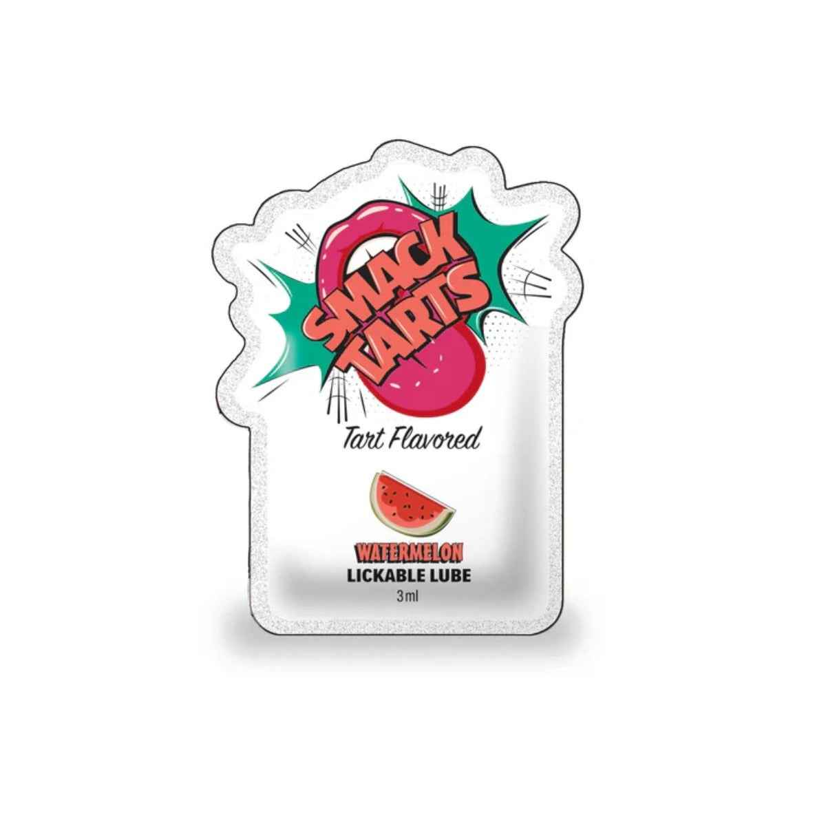 Smack Tarts Lickable Lube Sour Watermelon 3ml Pouch