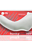 Hunkyjunk Buzzfuck Sling With Taint Vibe Vibrating Cock Sling White Ice - Adult Outlet