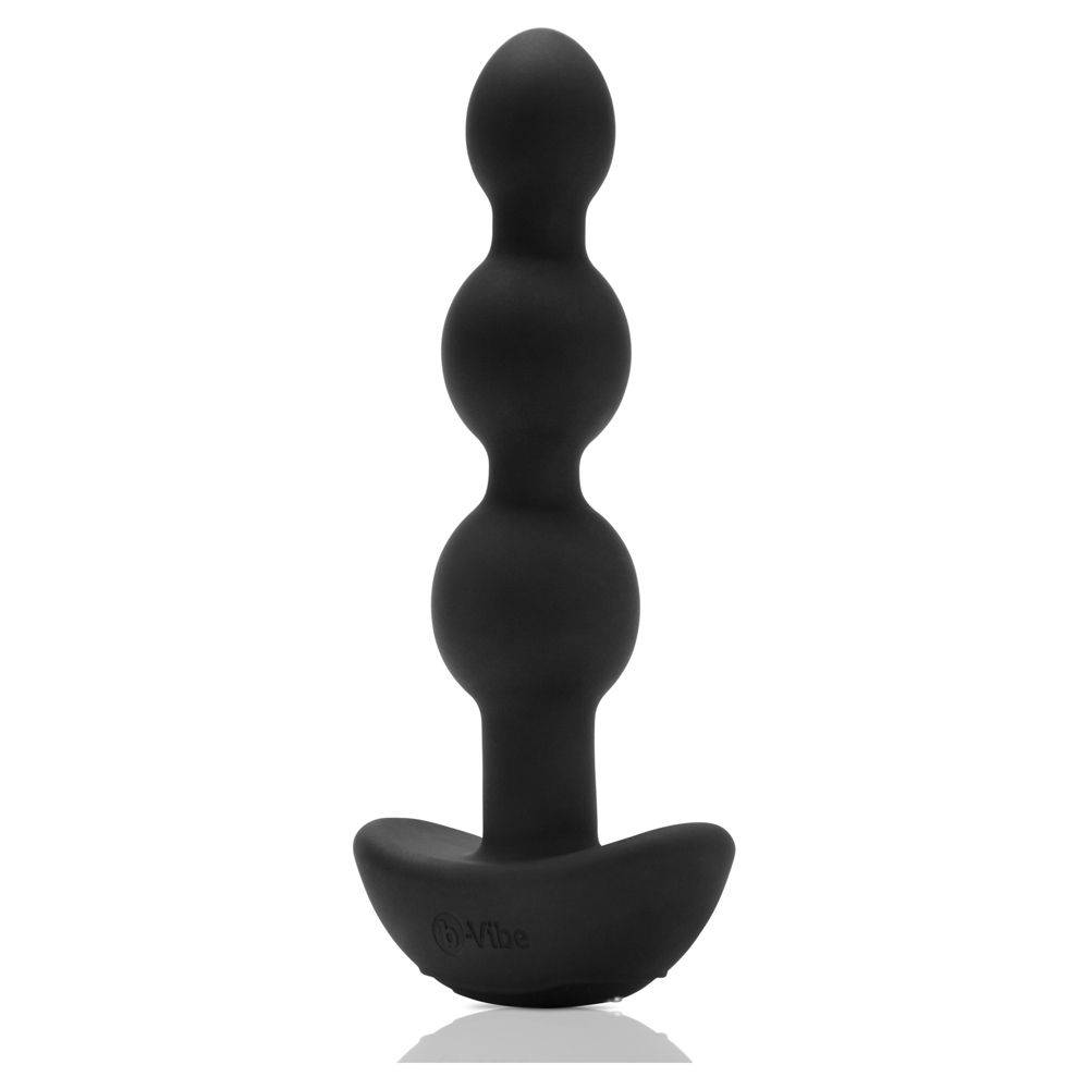 B-Vibe Triplet Anal Beads Black - Adult Outlet