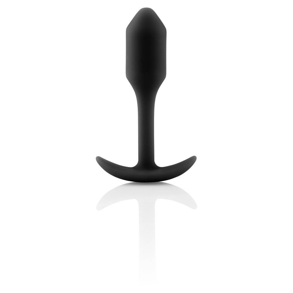 B-Vibe Snug Plug 1 Black - Adult Outlet