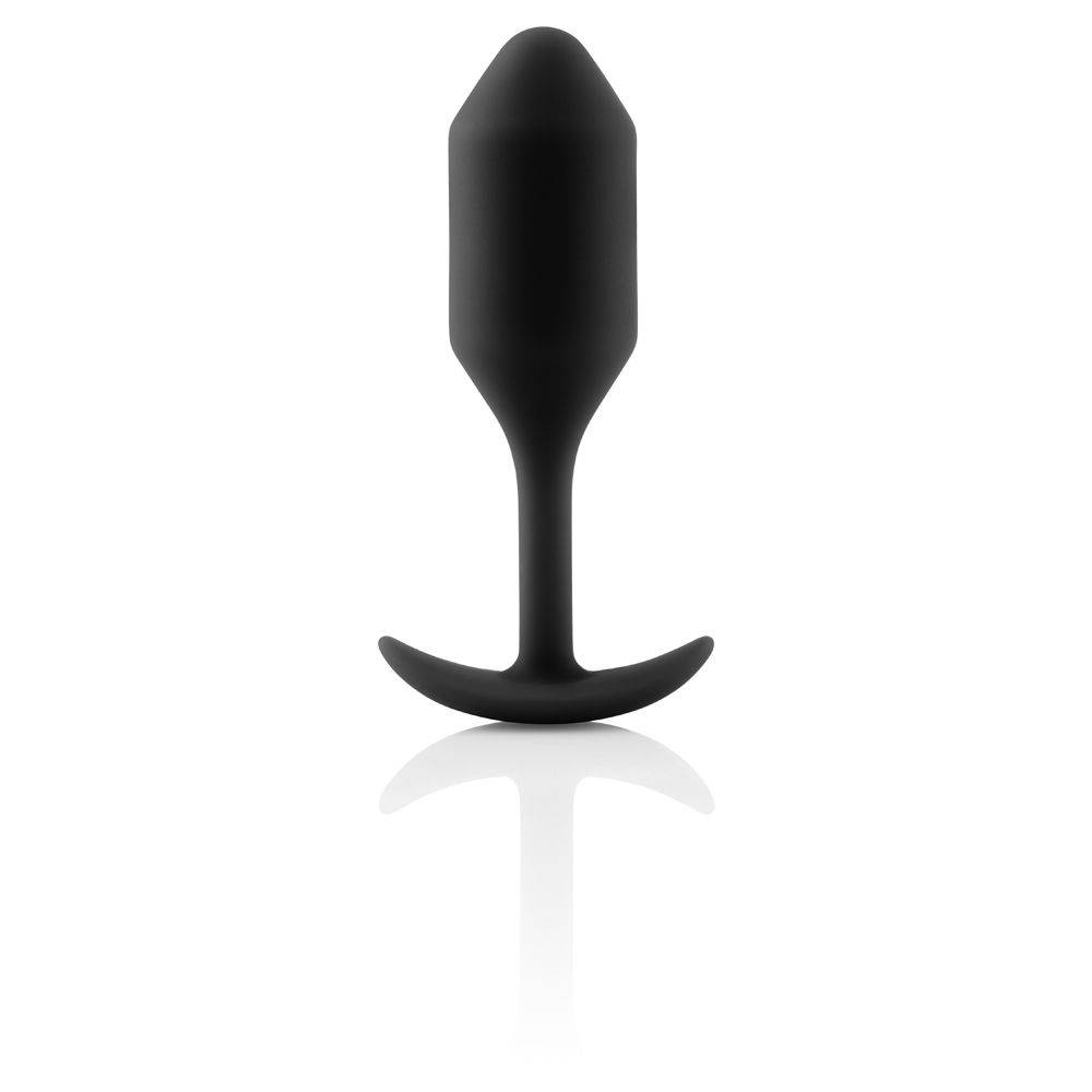 B-Vibe Snug Plug 2 Black - Adult Outlet