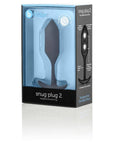 B-Vibe Snug Plug 2 Black - Adult Outlet