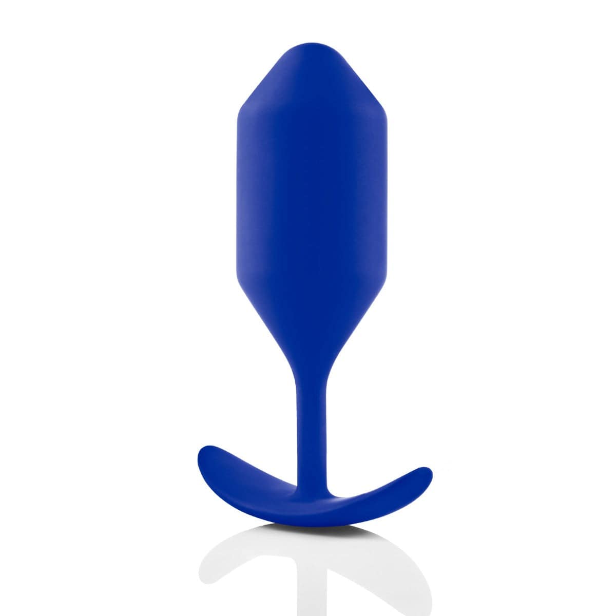 B-Vibe Snug Plug 4 Butt Plug Navy Blue - Adult Outlet