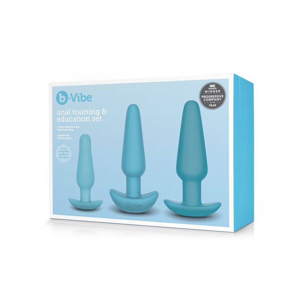 B-Vibe Anal Education Set Blue - Adult Outlet