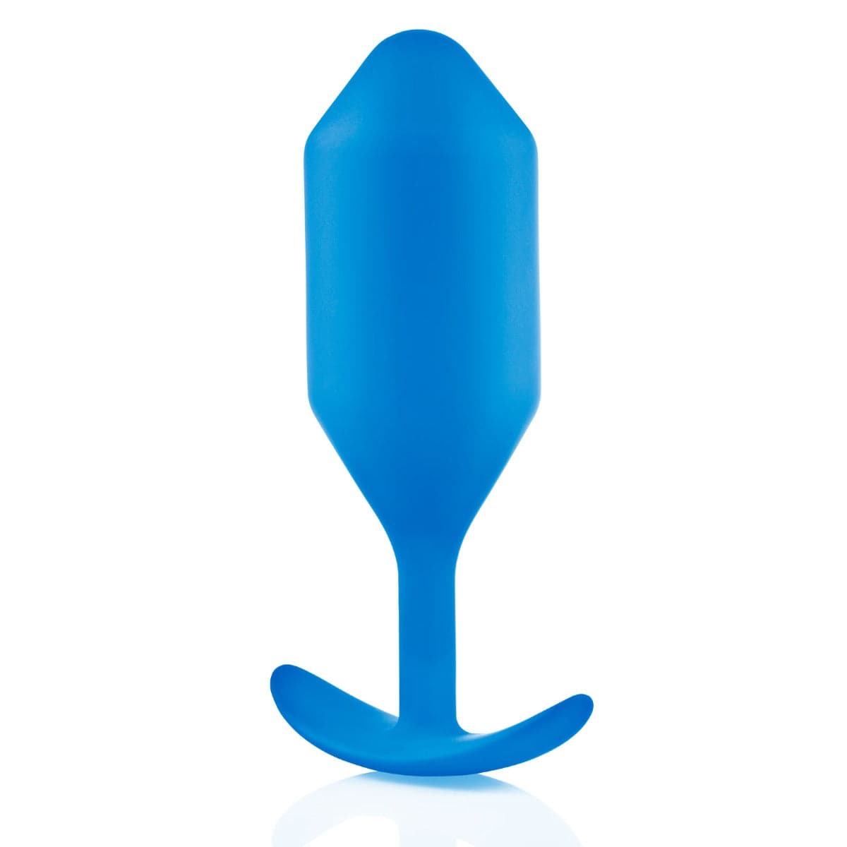 B-Vibe Snug Plug 5 Butt Plug Blue - Adult Outlet