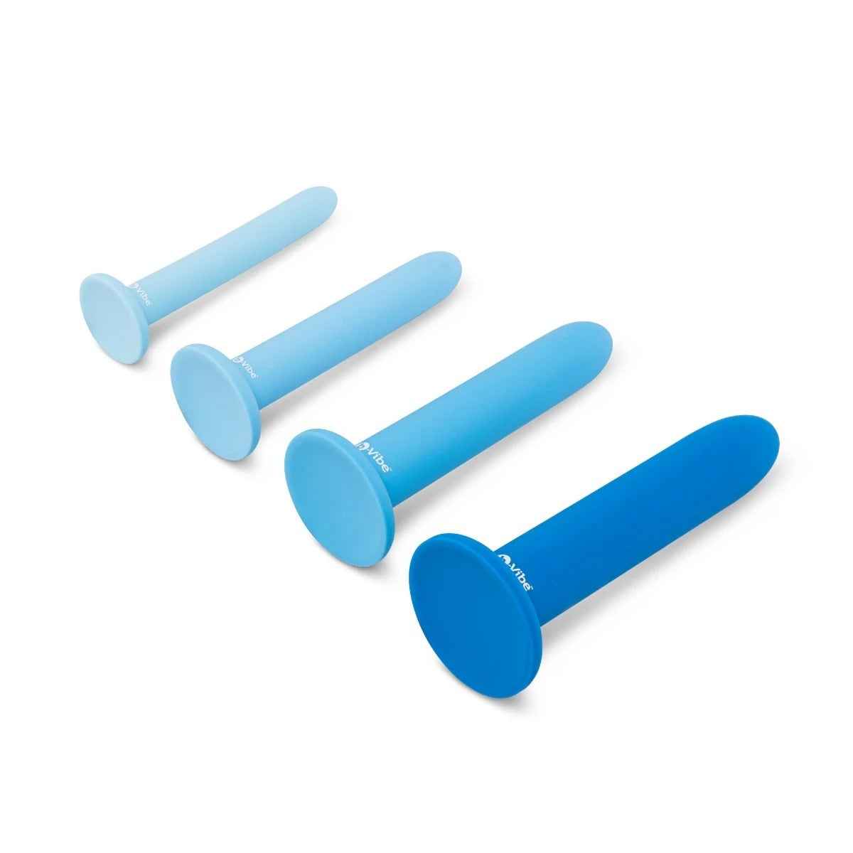 b-Vibe Anal Training 4 Piece Silicone Plug Set