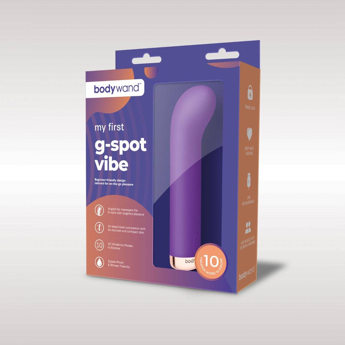 Bodywand My First G-Spot Vibe - Purple - Adult Outlet