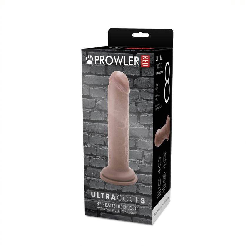 Prowler Red Ultra Cock 8 Dildo - Caramel - Adult Outlet