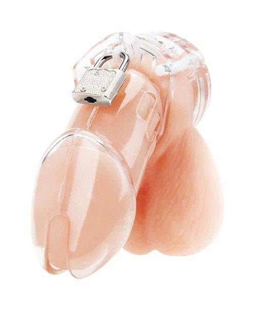 Acrylic See-Thru Chastity Cage - Adult Outlet