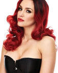 Candice Red And Black Wig - Adult Outlet