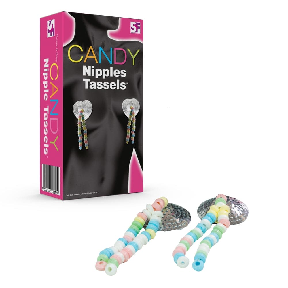 Spencer And Fleetwood Candy Nipple Tassels - Adult Outlet