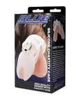 Blue Line Silicone Chastity Cage - Adult Outlet