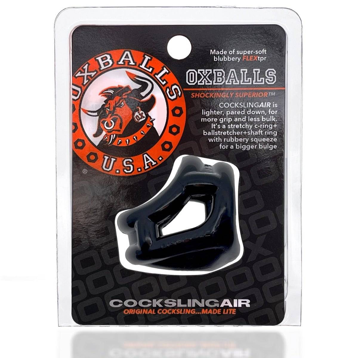 Oxballs Cocksling Air Original Cocksling Made Lite Black - Adult Outlet