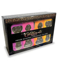 Glitterati Penis 6oz Drinking Glass  Pack Of 4 - Adult Outlet