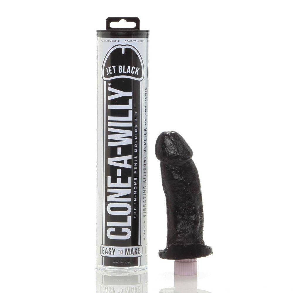 Clone A Willy Jet Black Kit Black - Adult Outlet