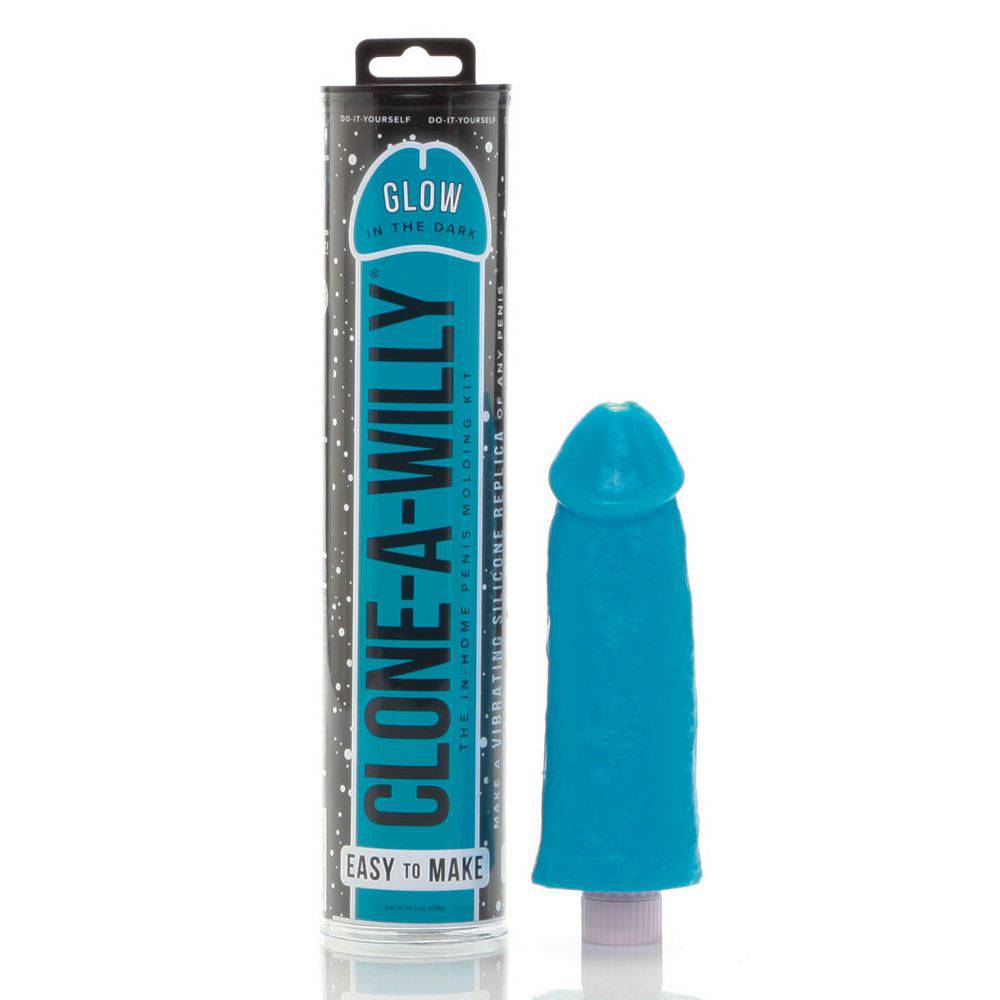 Clone A Willy Glow In The Dark Kit Blue - Adult Outlet