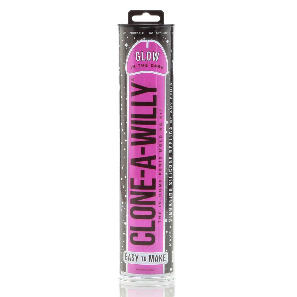 Clone A Willy Glow In The Dark Kit Hot Pink - Adult Outlet