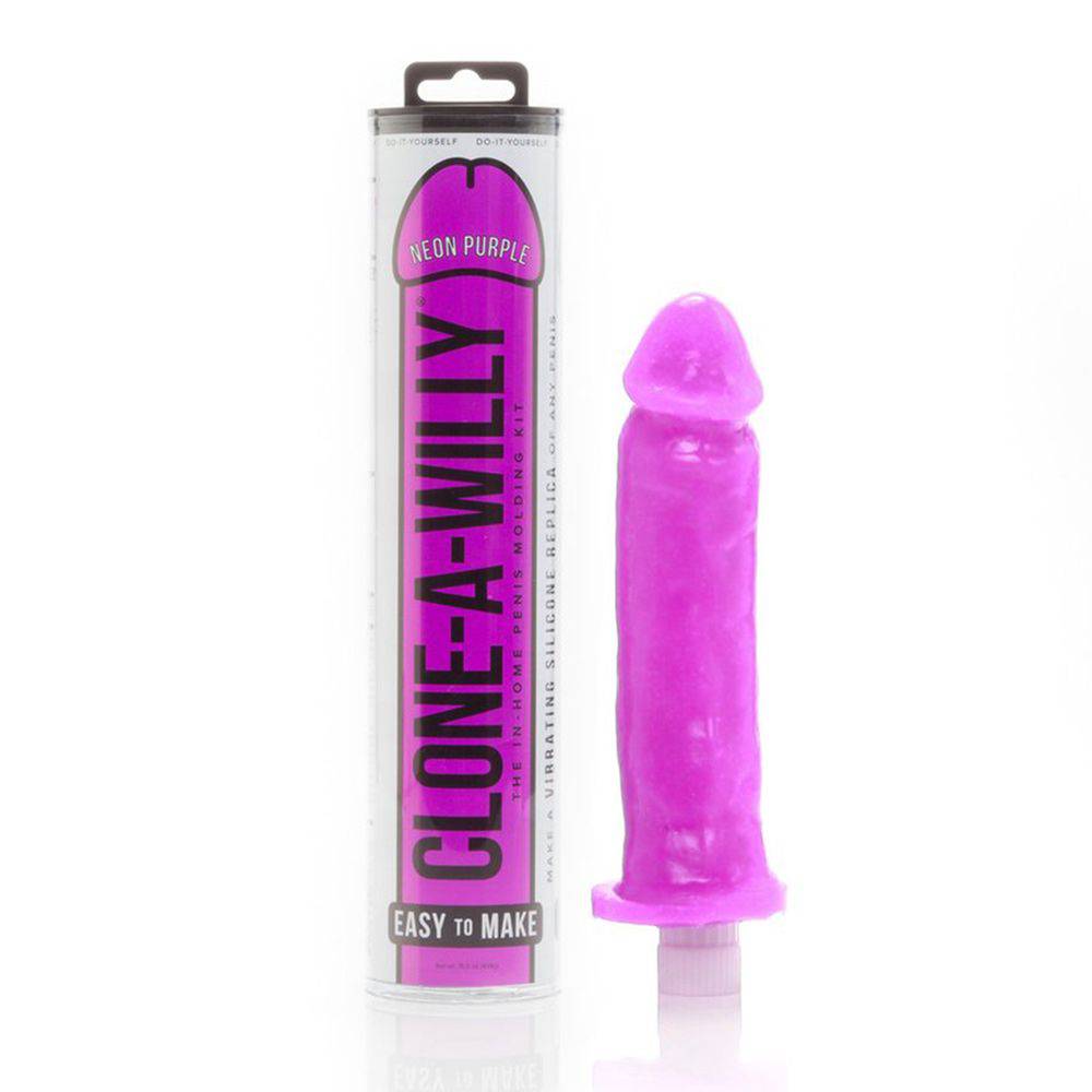 Clone A Willy Kit Neon Purple - Adult Outlet