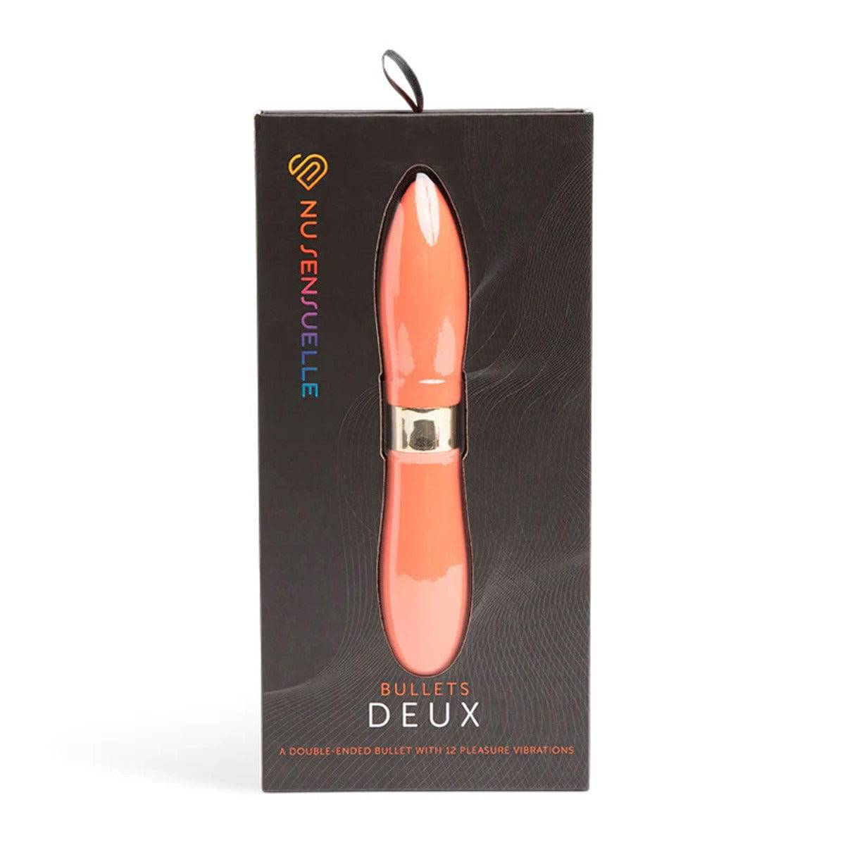 Nu Sensuelle Double Ended Deux Bullet Coral - Adult Outlet