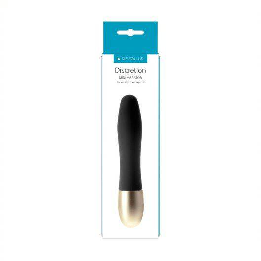 Me You Us Discretion Bullet Vibrator Black - Adult Outlet