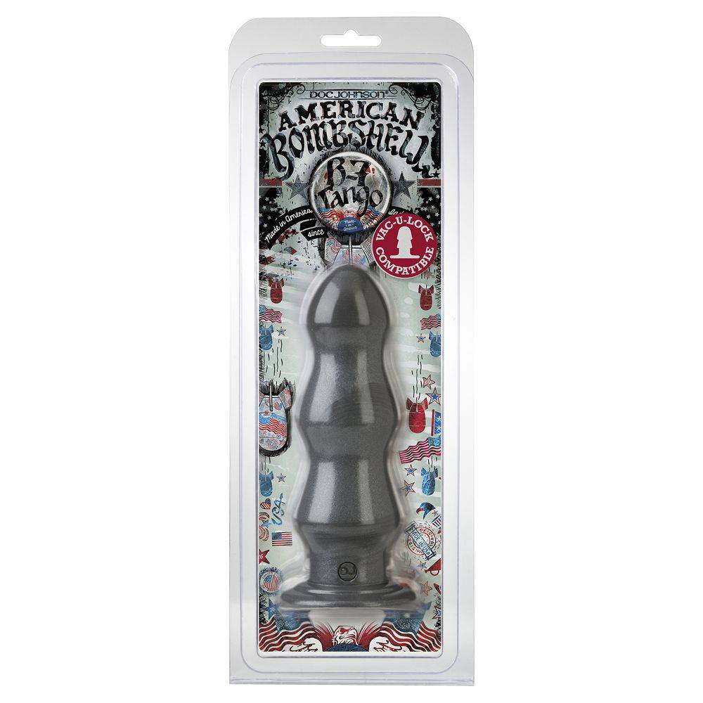 American Bombshell B7 Tango Butt Plug Grey - Adult Outlet