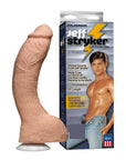 Doc Johnson Jeff Stryker Realistic Cock With Vac-U-Lock Suction Cup White O - Adult Outlet