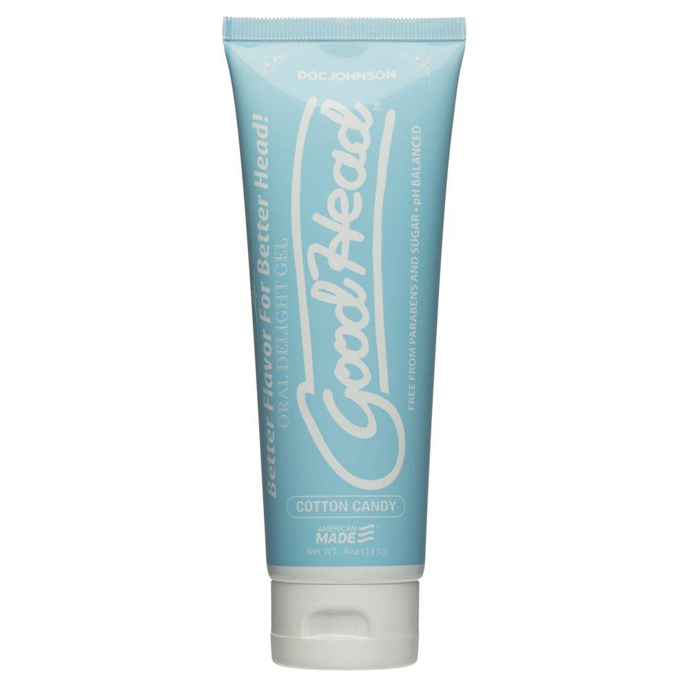 Goodhead Oral Delight Gel Cotton Candy 4oz - Adult Outlet