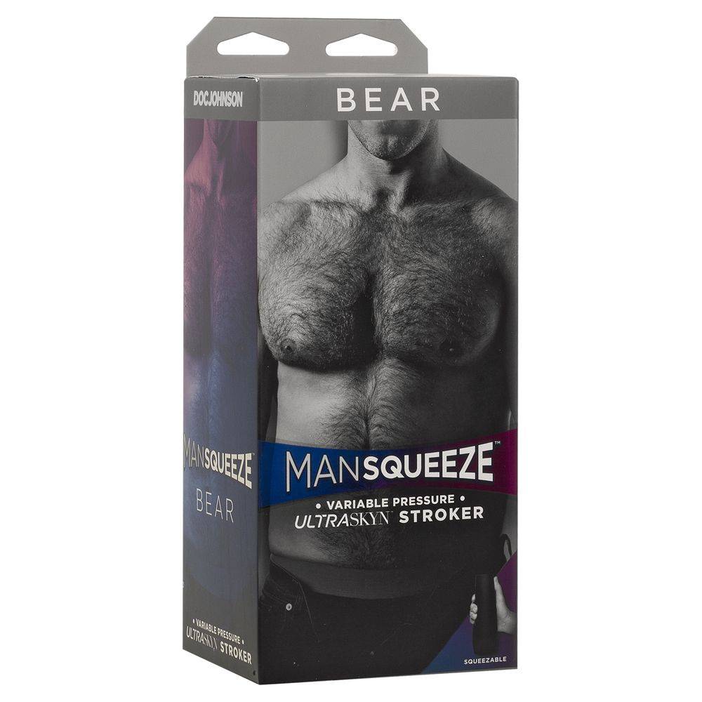 Mansqueeze Bear Vanilla - Adult Outlet