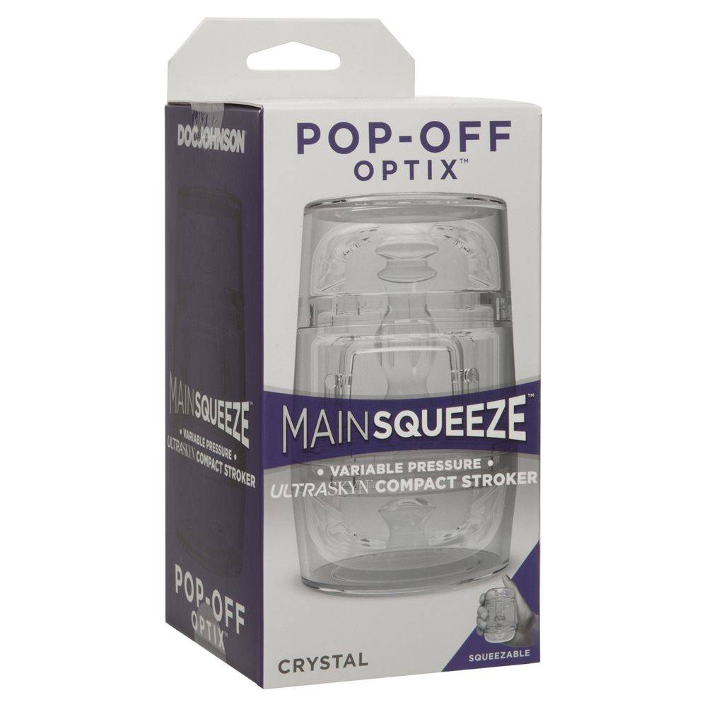 Main Squeeze Pop Off Optix Clear - Adult Outlet